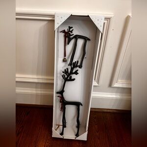 Small- 8” and Medium- 18.75” BLACK REINDEER ALDI